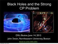 Black Holes and the Strong CP Problem - Meta Marketing e Eventos