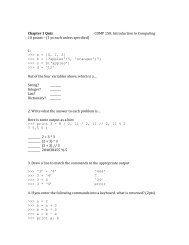 Chapter 1 Quiz COMP 150: Introduction to Computing 10 points