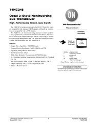 74HC245 Octal 3âState Noninverting Bus Transceiver