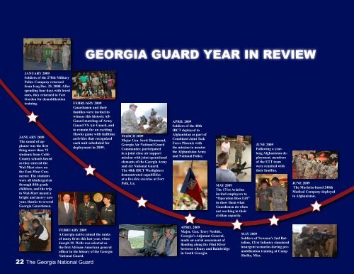 2009 Annual Report Georgia Department of Defense