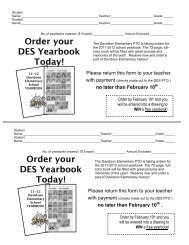 Yearbook Order form_2011-2012.pdf - Davidson Elementary School ...