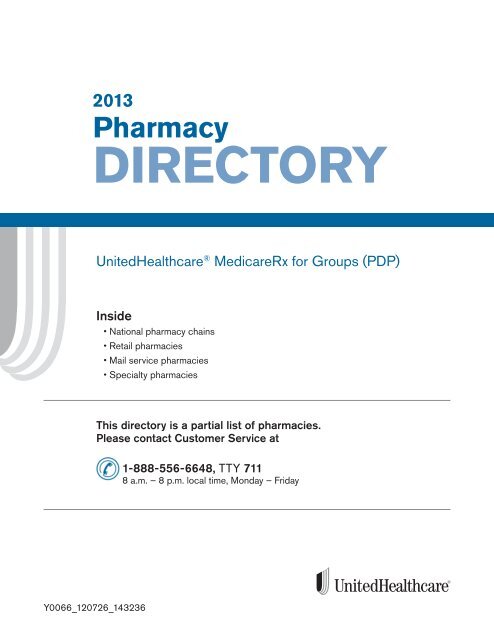 Retail Pharmacies Near You Continued Unitedhealthcare