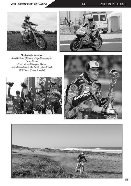 2013 Manual of Motorcycle Sport - Motorcycling Australia