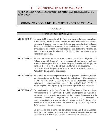 Ordenanza Local del Plan Regulador Calama.pdf