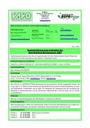 Ausschreibung zum Instruktor fÃ¼r Sportklettern/Breitensport 2008