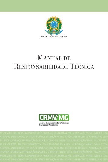 Download do Manual em PDF - CRMV-MG