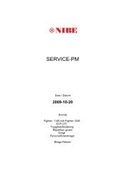 SERVICE-PM - Nibe