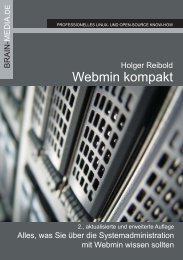 Webmin kompakt - Brain-Media.de Brain-Media.de