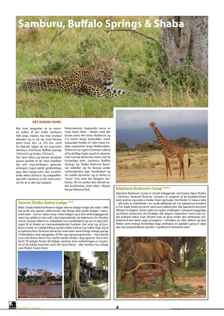 Kenya brochure - Jesper Hannibal