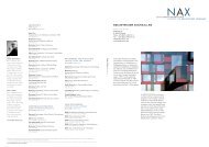 BOLLES+WILSON GmbH & Co. KG - Netzwerk Architekturexport NAX