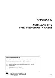District Plan - Isthmus Section: Appendix 12 ... - Auckland Council