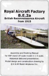 Royal Aircraft Factory SE5a Manual - Macca's Vintage Aerodrome Royal Aircraft Factory SE5a Manual - Macca's Vintage Aerodrome