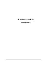 IP Video 9100(RK) User Guide