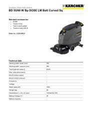 Karcher Scrubber Drier BD 55/60 W Adv - Saracen Distribution