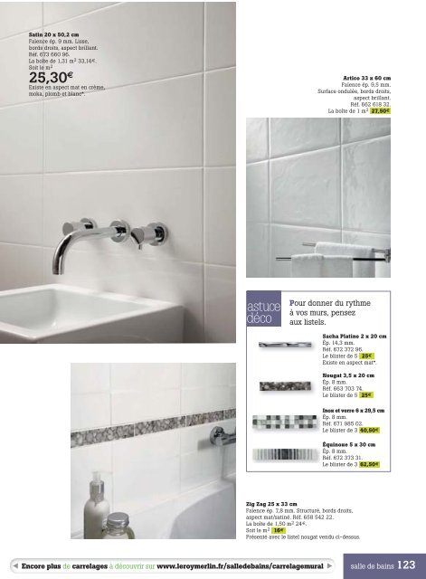 Guide cuisines, rangements, salles de bains, version ... - Leroy Merlin