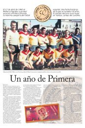 Especial 50 aniversario del R.C.D. Mallorca - Diario de Mallorca