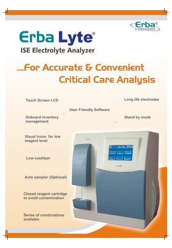 Erbalyte Brochure CC.cdr - Erba Mannheim