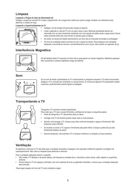 Manual do UsuÃƒÂ¡rio TV LED LE22H138 - AOC