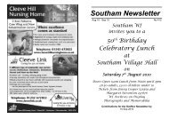 Southam Newsletter - Southam Today