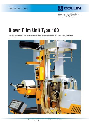 Blown Film Unit Type 180