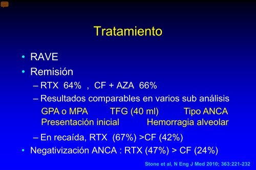 SÃ­ndromes vasculÃ­ticos riÃ±Ã³n - pulmÃ³n y hemorragia pulmonar mÃ©dica