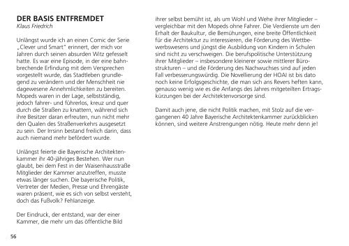 BDA Informationen 2.11 - Bund Deutscher Architekten BDA