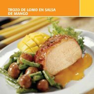 Trozo de Lomo en Salsa de Mango - Mango Mexicano
