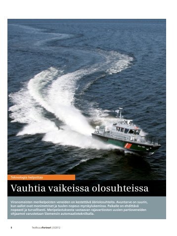 Vauhtia vaikeissa olosuhteissa - Siemens