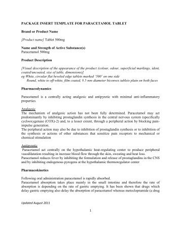 package insert