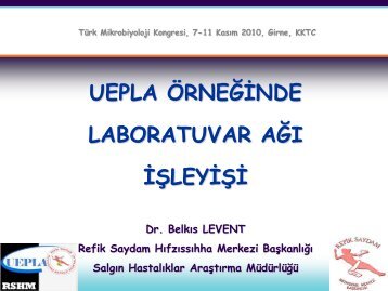 Belkıs Levent - Türk Mikrobiyoloji Cemiyeti