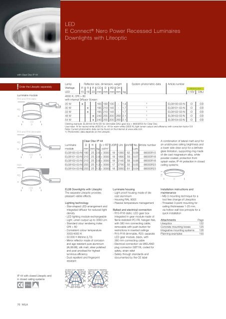 5 years - Sill Lighting