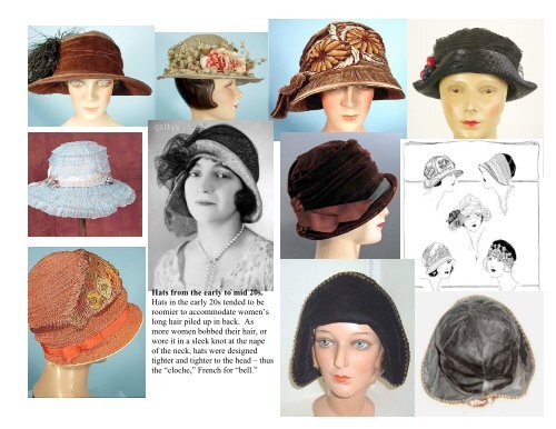 1920s Women's Headwear