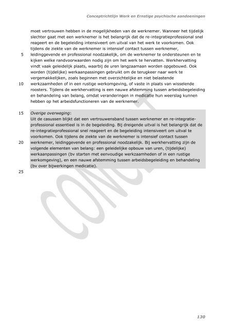Richtlijn Werk en Ernstige psychische ... - GGZ-richtlijnen