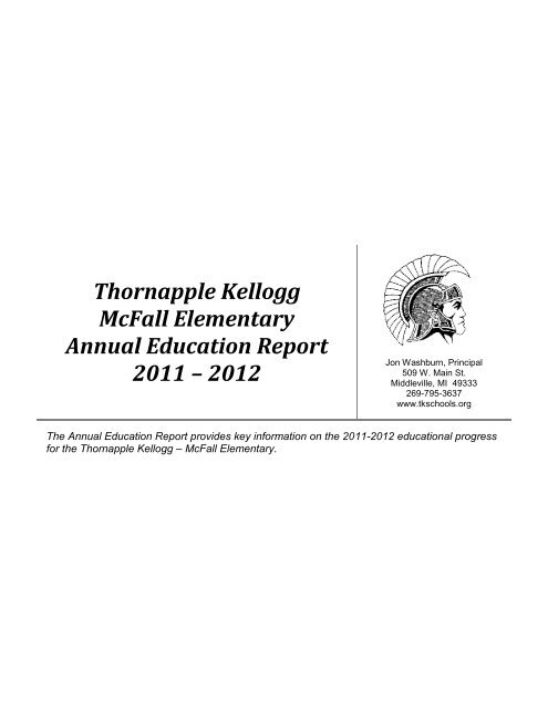 McFall Elementary - Thornapple-Kellogg Schools