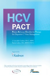 Patient Advocacy Checklist for Therapy for Hepatitis C Virus ...