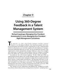 Using 360-Degree Feedback in a Talent Management System