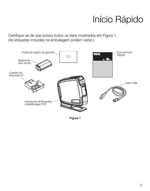 LabelManager PnP Quick Start Guide - DYMO