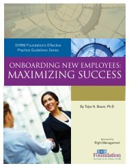 MAXIMIZING SUCCESS - Right Management