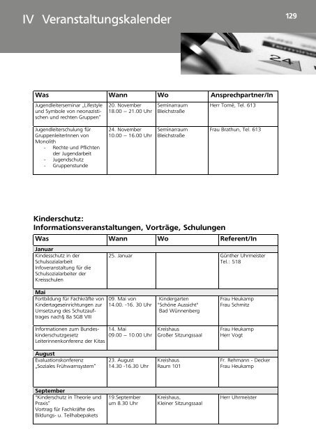 Jahresbericht des Jugendamtes des Kreises ... - Kreis Paderborn