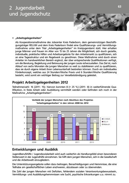 Jahresbericht des Jugendamtes des Kreises ... - Kreis Paderborn