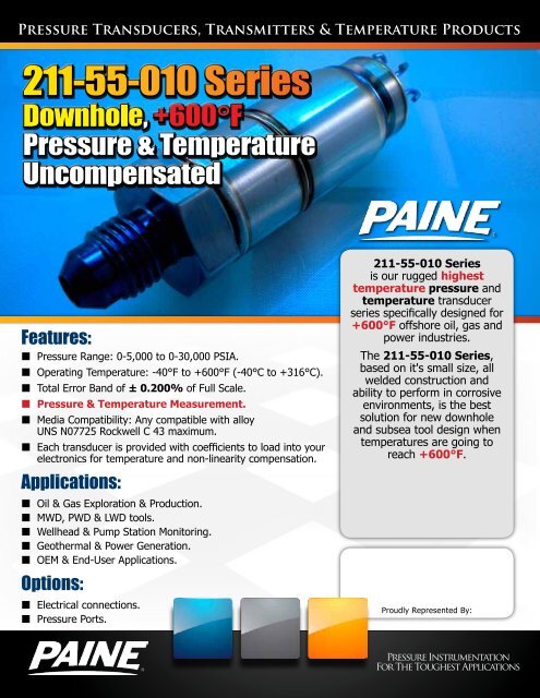211-55-010 - Paine Electronics, LLC.
