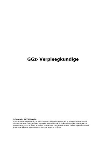 Download het beroepsdeelprofiel GGZ-verpleegkundige