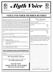 September - Alyth Voice