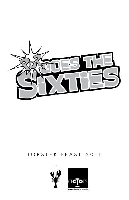 Lobster Feast 2011 Auction Catalog - Actors Theatre of Louisville