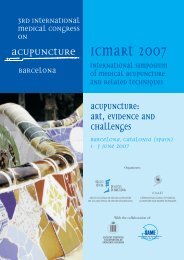 ICMART Congress 2007 Programme - International Council of ...