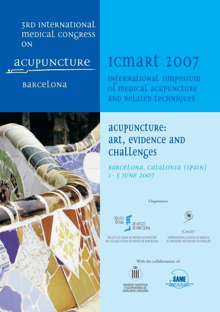 ICMART Congress 2007 Programme - International Council of ...