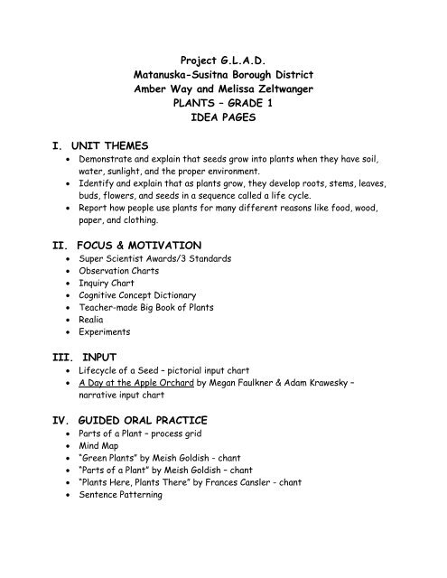 Narrative Input Chart