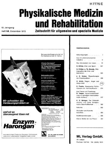 Physikalische Medizin und Rehabilitation - Zentralverband der Ãrzte ...