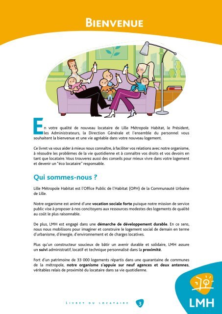 Livret du locataire 2011.pdf - Lille Métropole Habitat