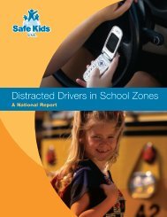 Distracted Drivers in School Zones - Safe Kids Worldwide
